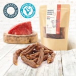 Friandises naturelles premium pour chien saucisses de bœuf