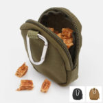 Sac à friandises pour chien avec mousqueton en forme de pochette sac à dos